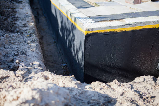 Professional Waterproofing technician working in Markham, IL